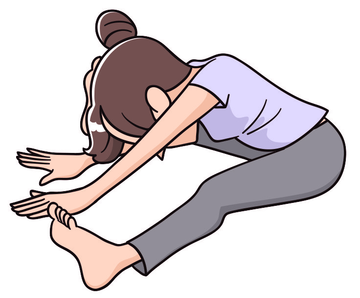 ▲川合式開腳伸展操書摘圖。（圖／和平國際提供）