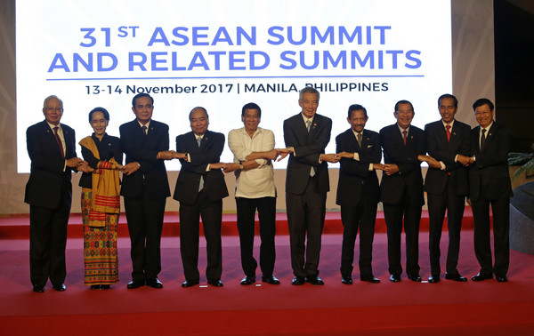 ▲▼東南亞國家協會峰會（ASEAN）13日於菲律賓馬尼拉開幕。（圖／達志影像／美聯社））