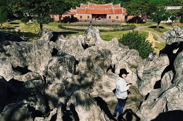 ▲林安泰古厝民俗文物館「顧渚茗山」。（圖／網友提供，請勿隨意翻拍，以免侵權）