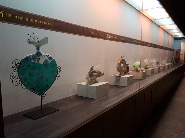 ▲11/13日起28位玻璃藝術家，前進嘉義市及南投縣展出新竹市玻璃藝術聯展。