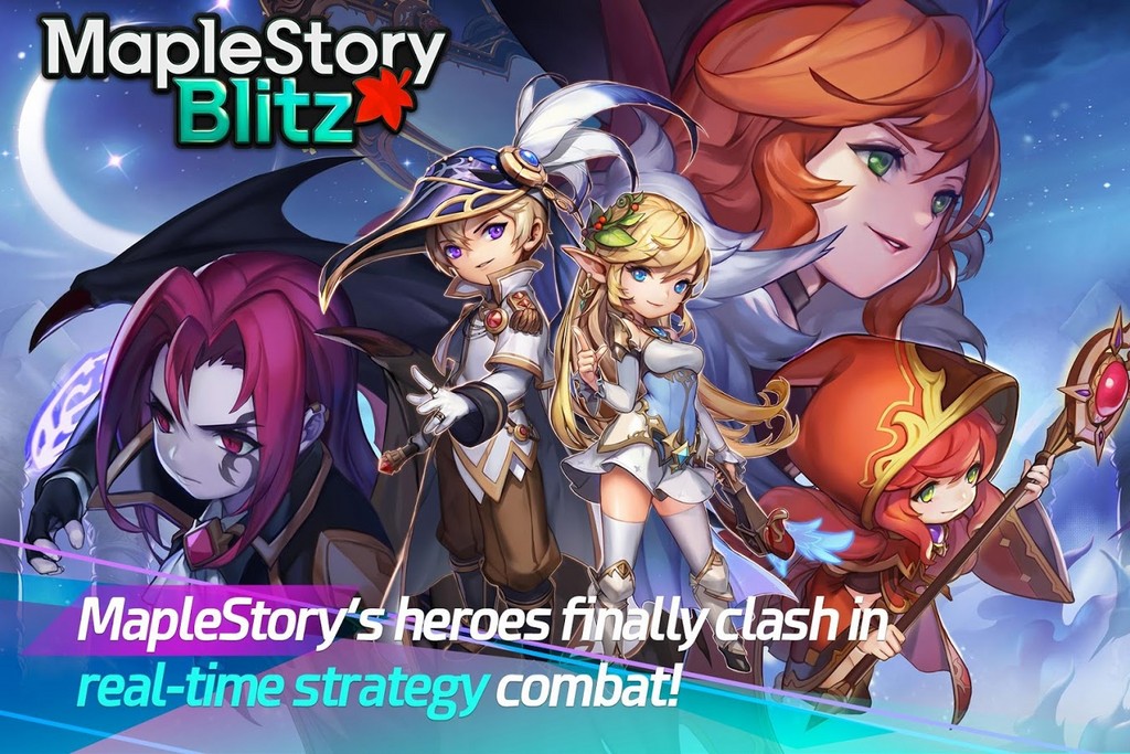 《楓之谷》第三款手遊來了！（圖／取自《楓之谷 Blitz》 Google Play 頁面）