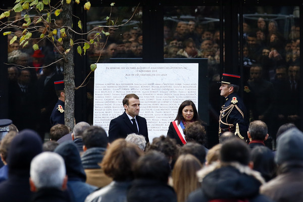 ▲▼ 巴黎連環恐攻兩周年　法國舉辦紀念活動默哀。（圖／達志影像／美聯社）