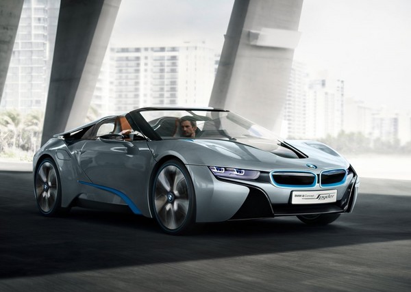 BMW油電美人i8換穿上空勁裝　敞篷版本最新預告網路揭露（圖／翻攝自BMW）