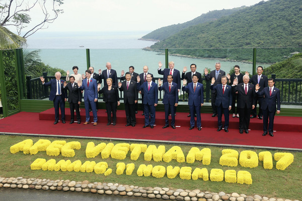 ▲▼亞太經濟合作會議（APEC)2017年11月在越南舉行。（圖／達志影像／美聯社）