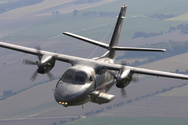 ▲▼Let L-410是一款雙引擎短程運輸機，由捷克的LET生產，主要用在民航運輸上。（圖／達志影像／美聯社）