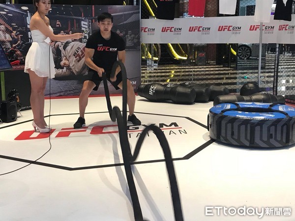 ▲▼UFC GYM Taiwan快閃店。（圖／記者潘泓鈺攝）