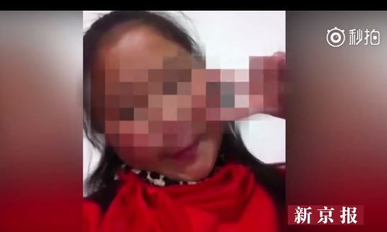 ▲▼中國10歲女童服毒自殺             。（圖／翻攝自秒拍新京報我們視頻）