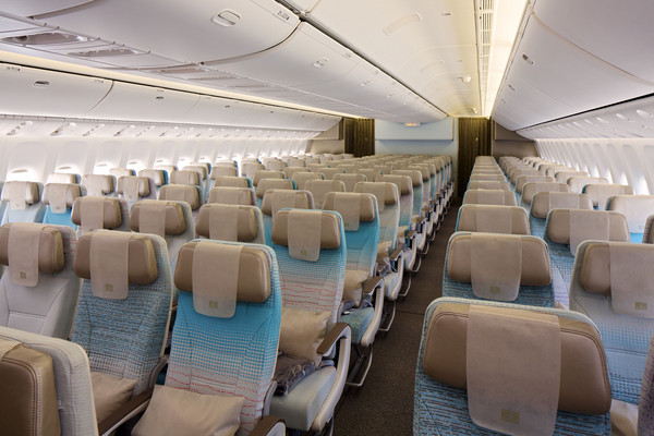 ▲阿聯酋波音777全新封閉式套房。（圖／阿聯酋航空提供）
