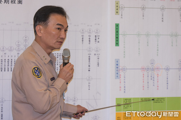 ▲▼海軍參謀長李宗孝說明獵雷艦採購案付款過程。獵雷艦,慶富,海軍（圖／記者楊佳穎攝）