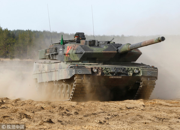▲▼德國「豹2主戰坦克」(Leopard 2 MBT)。（圖／視覺中國）
