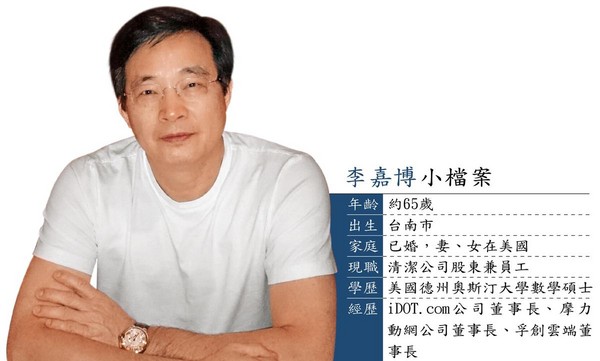 李嘉博年逾60，但保養得宜，看起來比實際年齡年輕。（翻攝臉書）