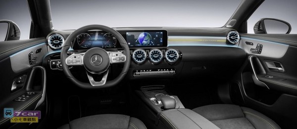 奢華配備全面下放，新一代 Mercedes-Benz A-Class 內裝照正式公布 !