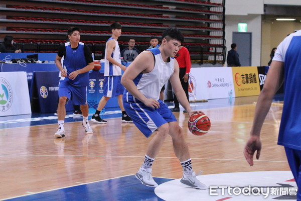 ▲中華男籃陳冠全。（圖／記者魏立信攝）