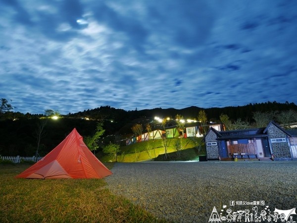 ▲新竹五峰鄉好麻吉私房景點親子露營地。（圖／何師父提供）