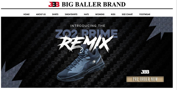 ▲Big Baller Brand新款球鞋。（圖／翻攝自BBB官網）