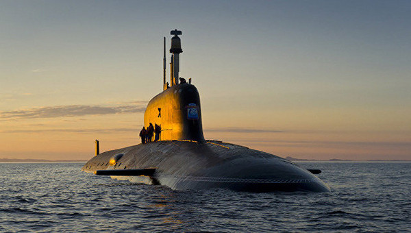▲俄羅斯颱風級潛艦。（圖／РИА НОВОСТИ）