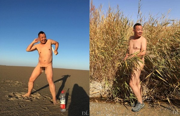 大陸胖東來集團老闆在自家論壇發布裸照，引起網友熱議。（圖／翻攝自《東來隨筆》論壇）