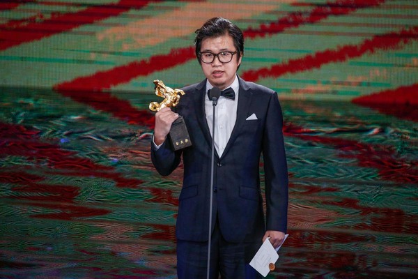 周子陽以《老獸》奪得最佳原著劇本獎。