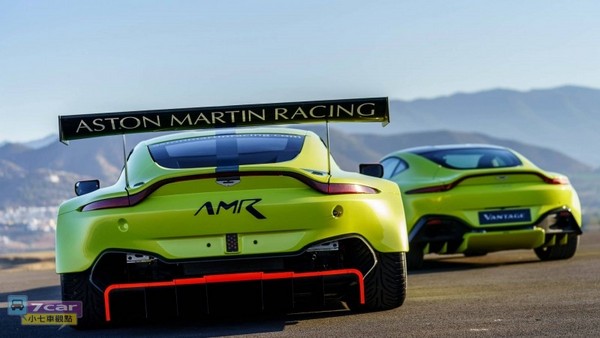 ▲繼承WEC常勝血統　Aston Martin Vantage GTE賽車亮相（圖／小七觀點提供）
