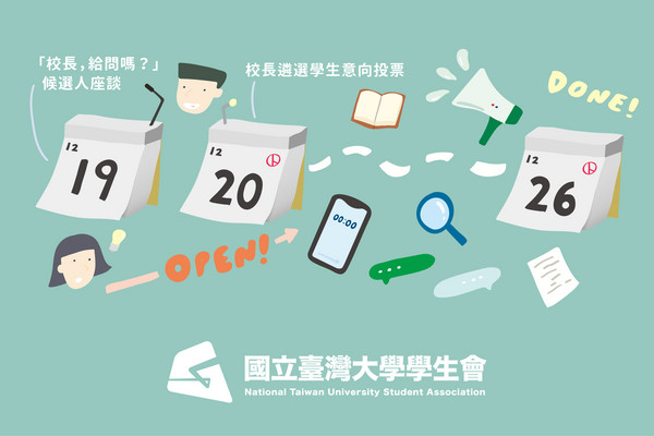 ▲▼台大學生會以網站蒐集學生對校長候選人的意見。（圖／翻攝「校長，給問嗎？」官網）