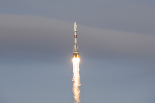 ▲▼俄羅斯發射聯盟2.1B號（Soyuz-2.1b）火箭。（圖／路透社）