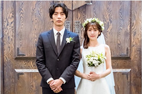 ▲《今生是第一次》李民基和庭沼珉契約結婚。（圖／翻攝自tvN）