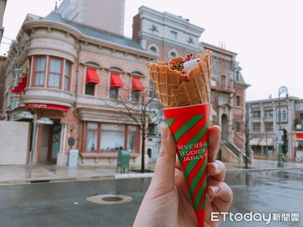 ▲▼日本環球影城聖誕節限定美食。（圖／記者蔡玟君攝）