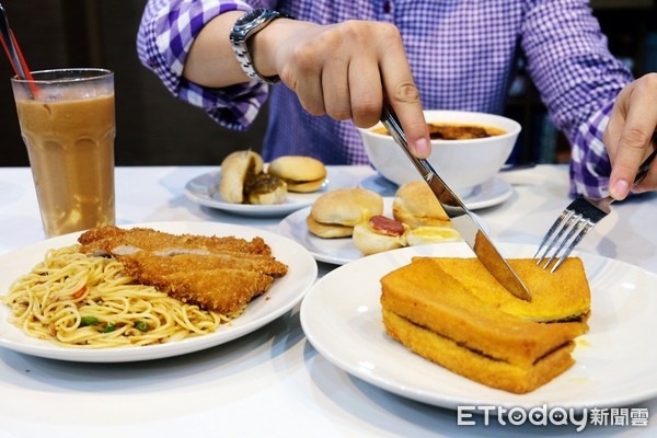 ▲澳門美食,利多餐室,孖寶兄弟茶餐廳。（圖／記者于佳云攝）