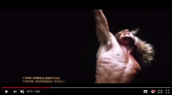湯姆希德斯頓試鏡索爾角色。（圖／翻攝自Youtube／Marvel UK）