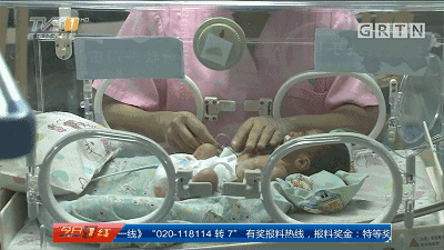▲▼廣東一名女孩肚子痛去醫院，結果居然產下一名男嬰。（圖／取自《今日一線》）