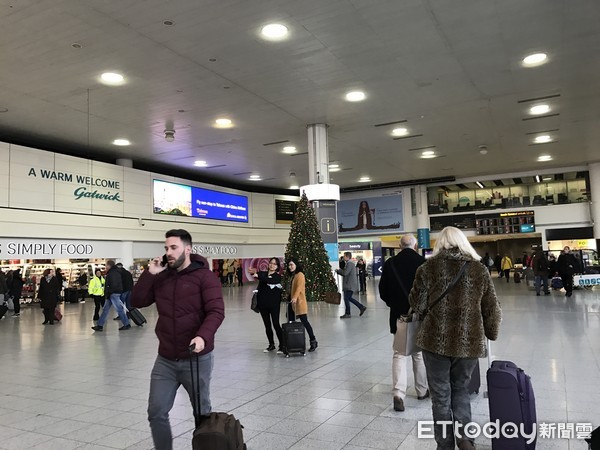 ▲華航開航倫敦,華航倫敦,倫敦蓋維克（Gatwick）機場,蓋維克（Gatwick）機場。（圖／記者賴文萱攝）