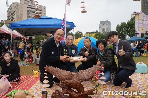 ▲桃園新移民親子草地野餐日。（圖／記者楊淑媛攝）