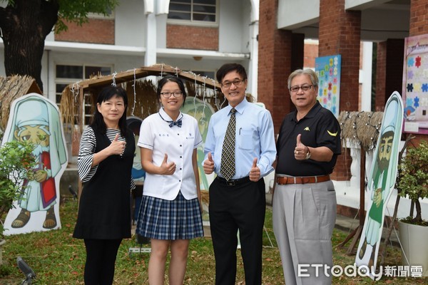 ▲長榮中學高二生高品霓，通過全民英檢高級檢定，實屬不易。（圖／長中提供）