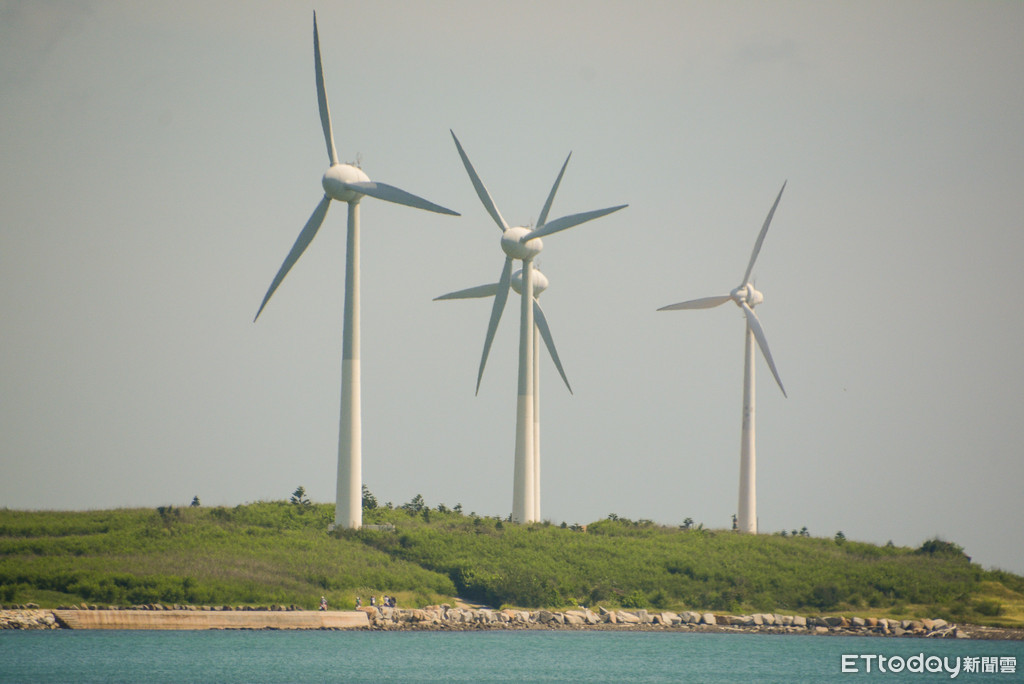 ▲澎湖風力發電站的風機，2023年屆齡退役。（圖／ETtoday資料照）