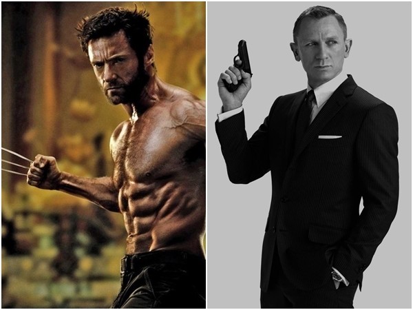 休傑克曼本來要演007龐德。（圖／《金鋼狼》、《007》系列電影劇照）