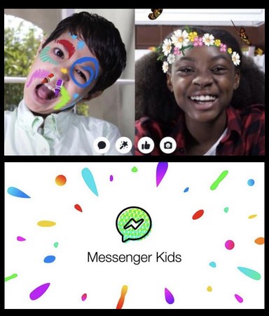 為了配合兒童保護的相關法規，臉書新推出了兒童專用的社交平台Messenger Kids，可由父母來監控兒童交友狀況。（facebook）