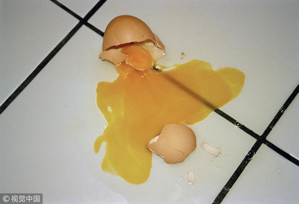▲▼蛋,雞蛋,破碎,蛋蛋,摔壞。（圖／CFP）