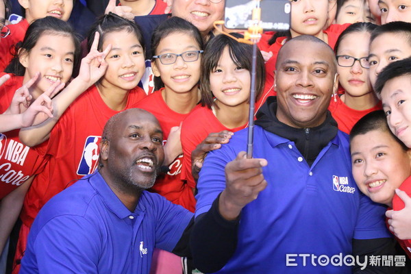 ▲裴頓(Gary Payton)、巴特勒(Caron Butler) 。（圖／記者魏立信攝）