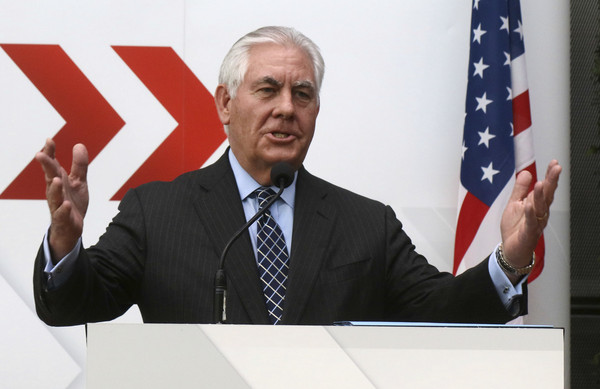 ▲▼美國國務卿提勒森（Rex Tillerson）。（圖／達志影像／美聯社）