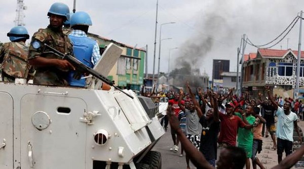 聯合國維和部隊剛果遇襲。（圖／路透社）