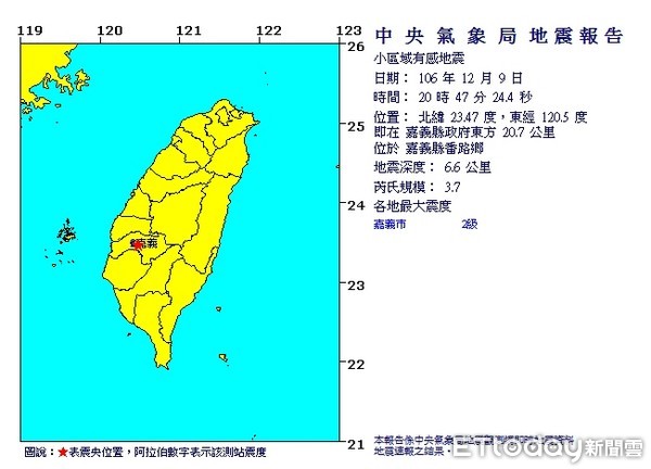 ▲▼             。（圖／中央氣象局）