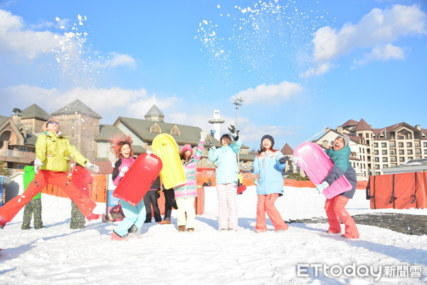 ▲▼韓國2018平昌冬奧滑雪賽場InterContinental Alpensia Pyeongchang Resort阿爾帕西亞洲際度假酒店的初階練習場。（圖／記者李姿儀攝）