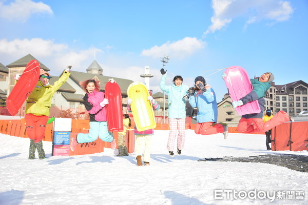 ▲▼韓國2018平昌冬奧滑雪賽場InterContinental Alpensia Pyeongchang Resort阿爾帕西亞洲際度假酒店的初階練習場。（圖／記者李姿儀攝）