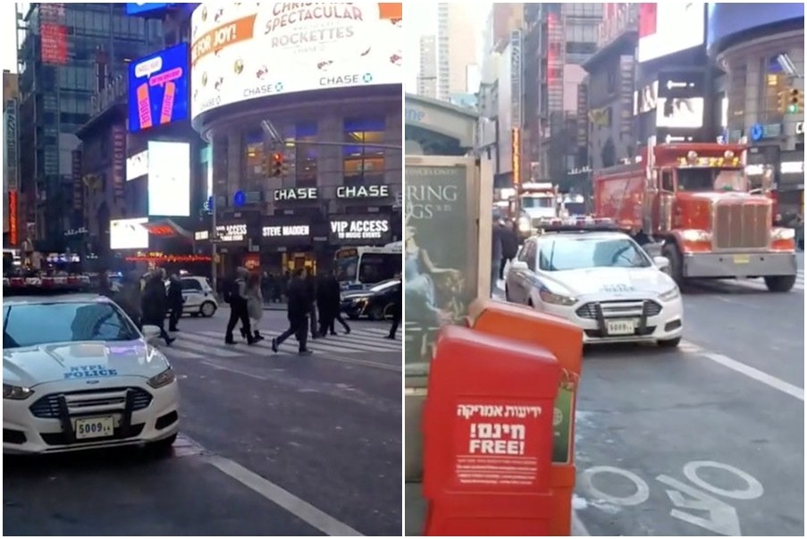 ▲美國紐約曼哈頓「紐新航港局客運總站」（Port Authority Bus Terminal）驚傳爆炸。（圖／路透社）