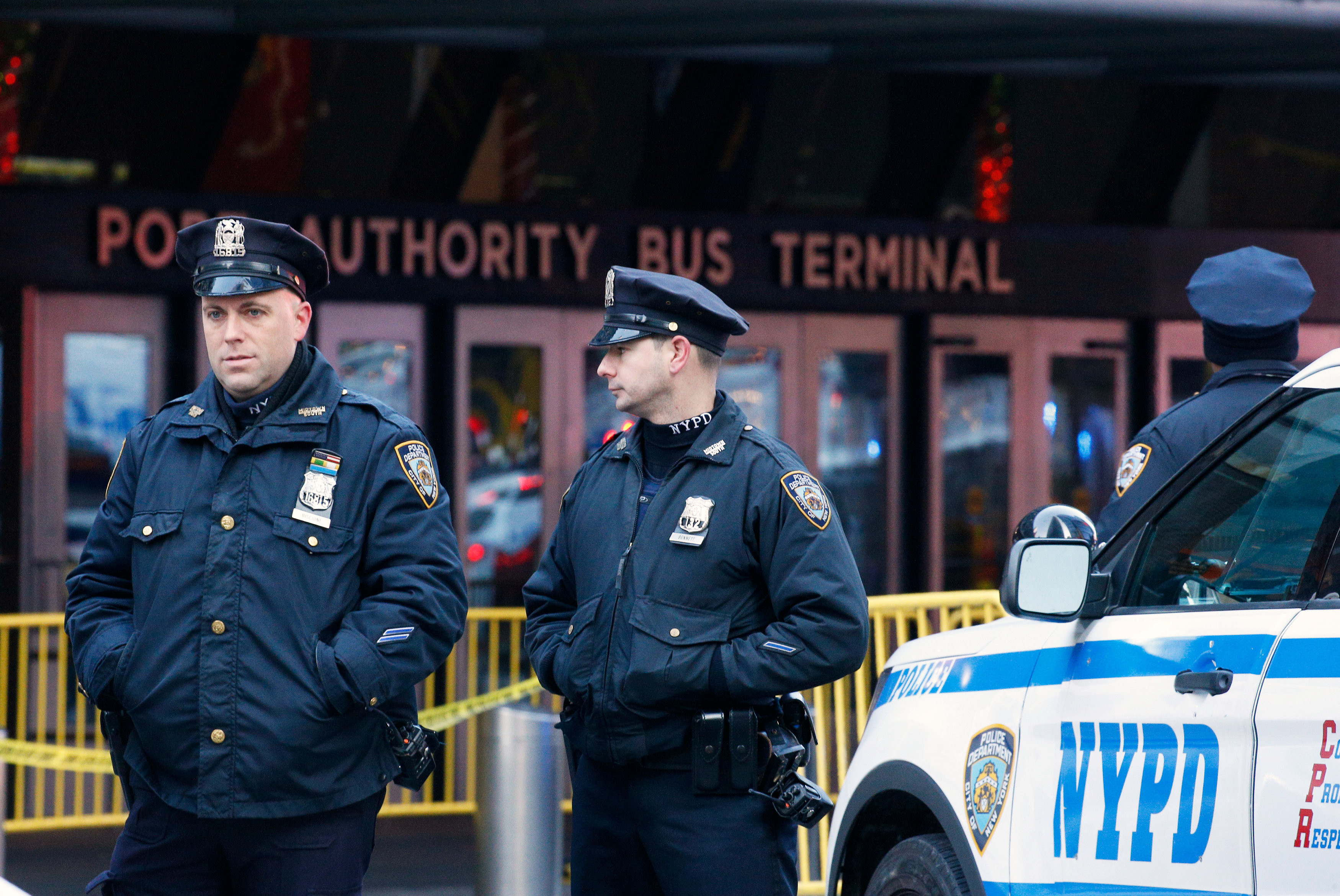 ▲美國紐約曼哈頓「紐新航港局客運總站」（Port Authority Bus Terminal）驚傳爆炸。（圖／路透社）