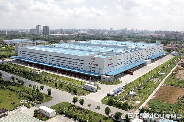 ▲ 京東集團位於上海智能物流中心首對台媒曝光 。（圖／京東集團提供）