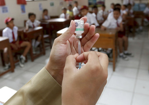 ▲▼       印尼施打白喉疫苗照片      。（圖／達志影像／美聯社）