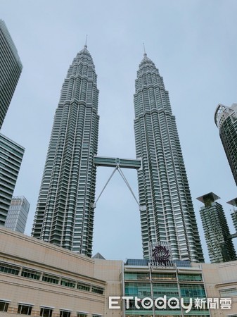 馬來西亞吉隆坡雙子星大廈、雙子星大樓。（圖／記者陳俊宏攝）
