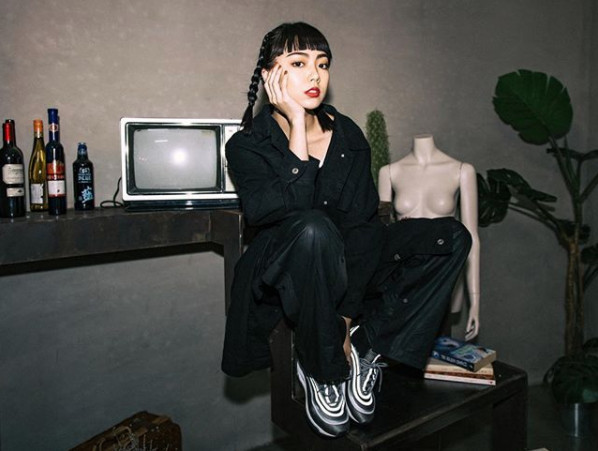 ▲▼網美柔柔「黑時尚」Icon。（圖／由李柔本人授權提供）