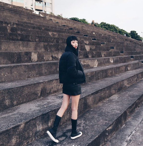 ▲▼網美柔柔「黑時尚」Icon。（圖／由李柔本人授權提供）